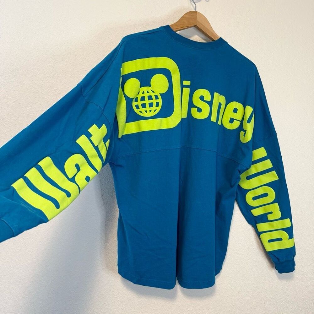 Disney Walt Disney World Turquoise Neon Spirit Jersey Size XL